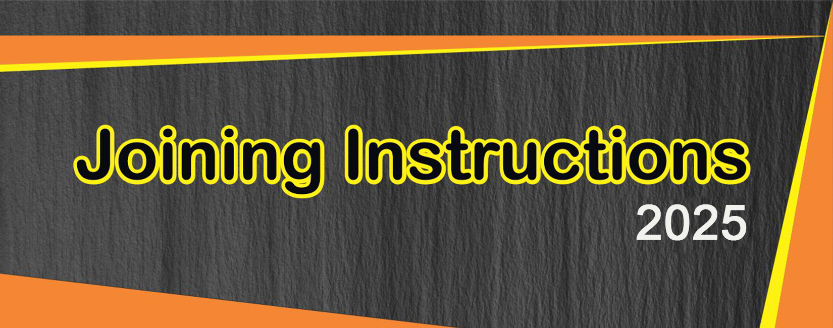 Joining Instructions Fall 2025